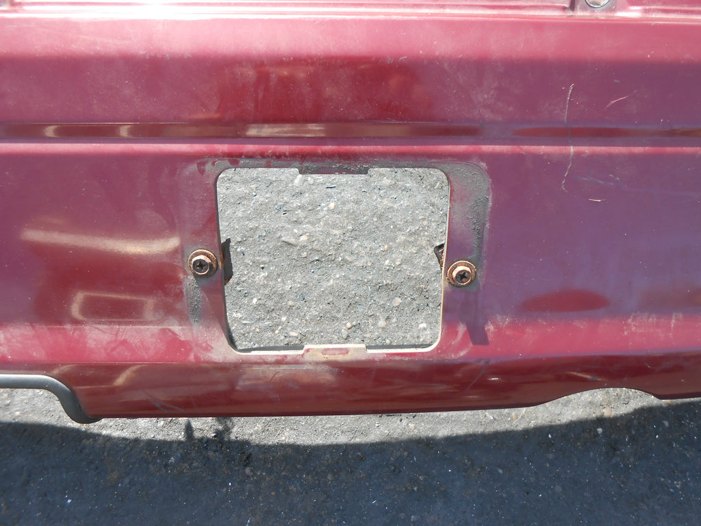 DAIHATSU CUORE MK5 1998 REAR BACK PLASTIC BUMPER BARE RED