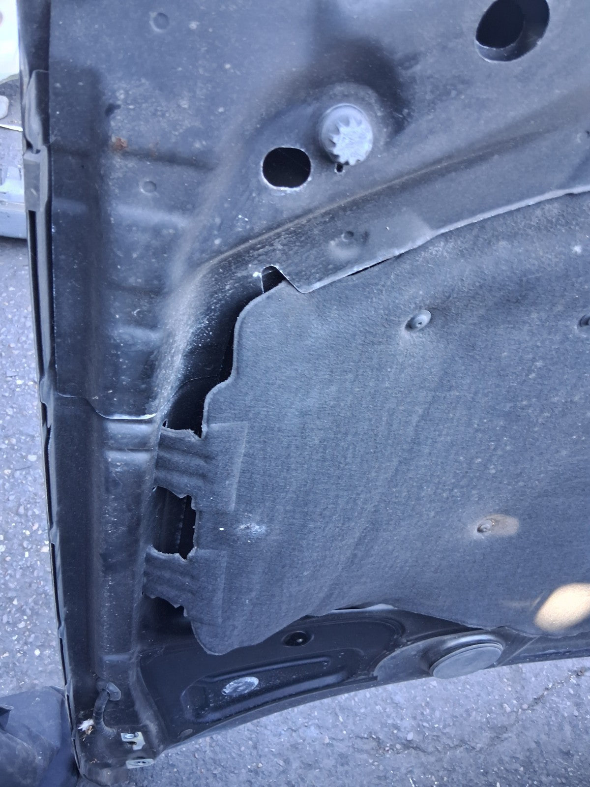 2004 BMW X3 E83 FRONT BONNET HOOD PANEL BLACK
