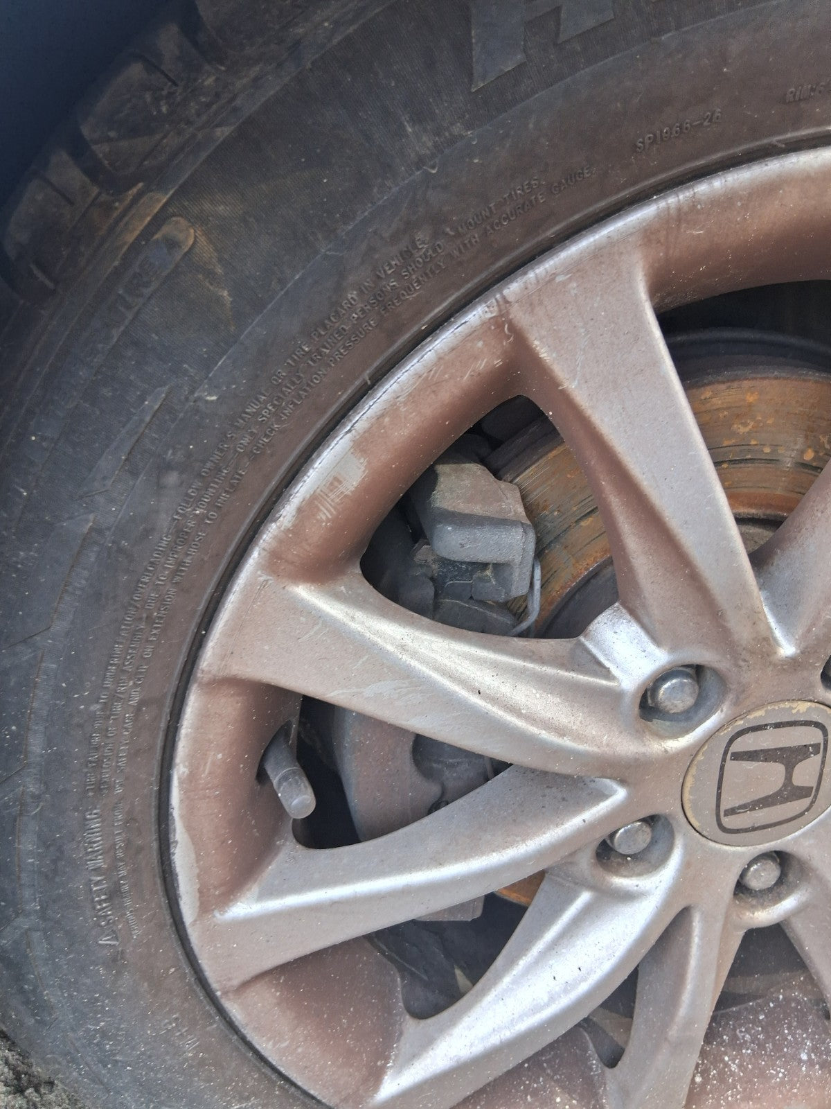 2016 HONDA CIVIC MK9 HATCHBACK 16 INCH ALLOY WHEEL WITH TYRE 205/55R16