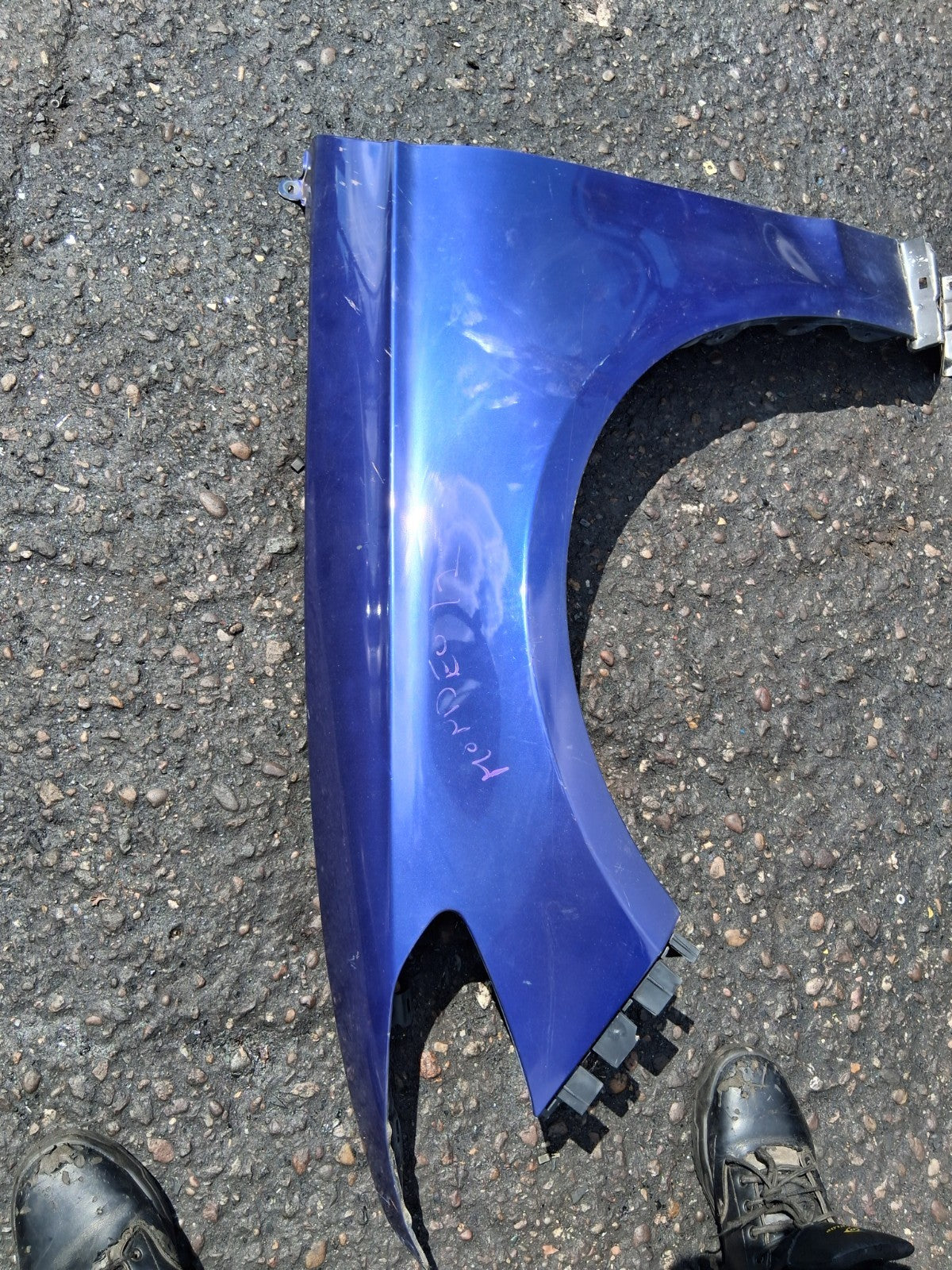 2017 FORD MONDEO MK5 NSF PASSENGER SIDE FRONT LEFT WING PANEL BLUE LD