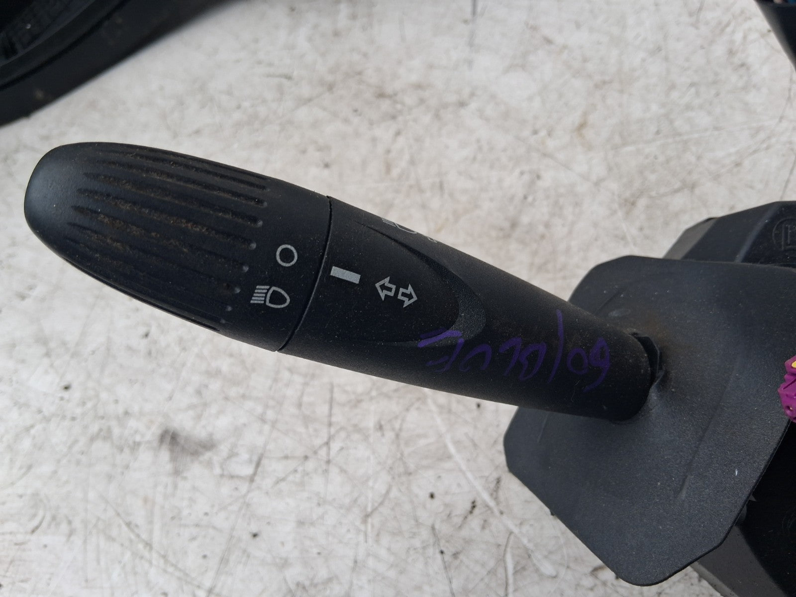 2010 FIAT 500 LOUNGE MK1 INDICATOR WIPER SWITCH STALK SQUIB 07354724700