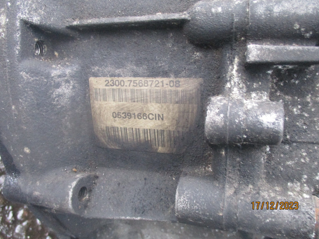 BMW MINI ONE R56 2009 1.6 DIESEL 6 SPEED MANUAL GEARBOX 7568721