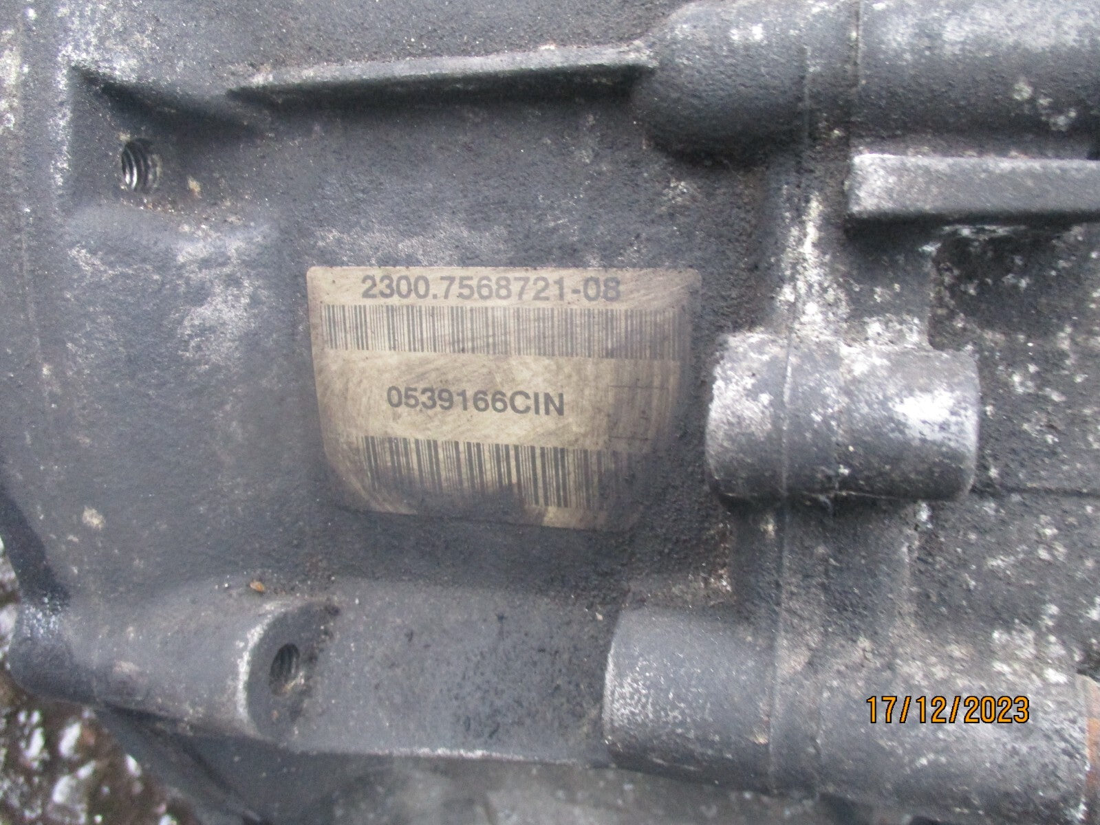 BMW MINI ONE R56 2009 1.6 DIESEL 6 SPEED MANUAL GEARBOX 7568721