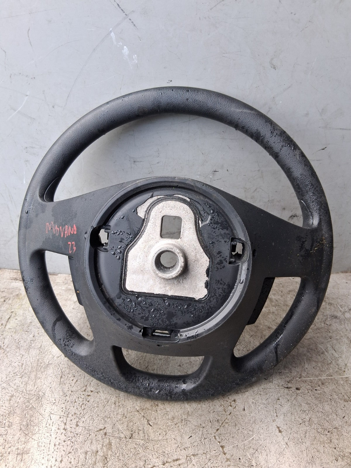 2023 VAUXHALL MOVANO C MK3 MULTIFUNCTIONAL STEERING WHEEL BLACK 30380440