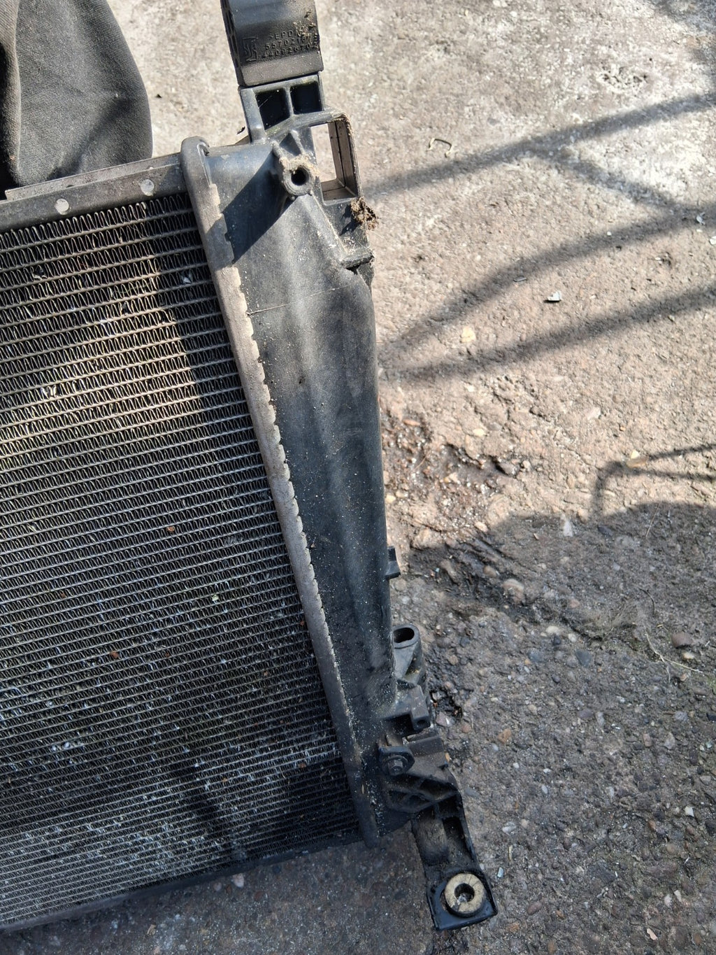 2012 VAUXHALL CORSA D 1.3 DIESEL MANUAL RADIATOR RAD PACK 466119570