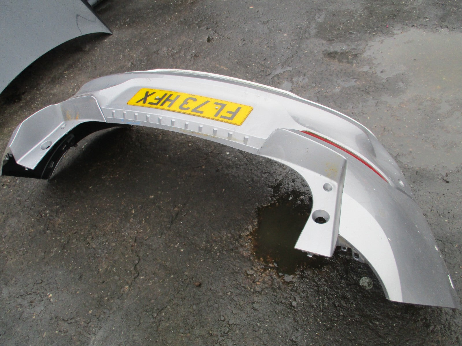 2023 VAUXHALL GRANDLAND REAR COMPLETE BUMPER PSC SENSORS DIFFUSER GREY
