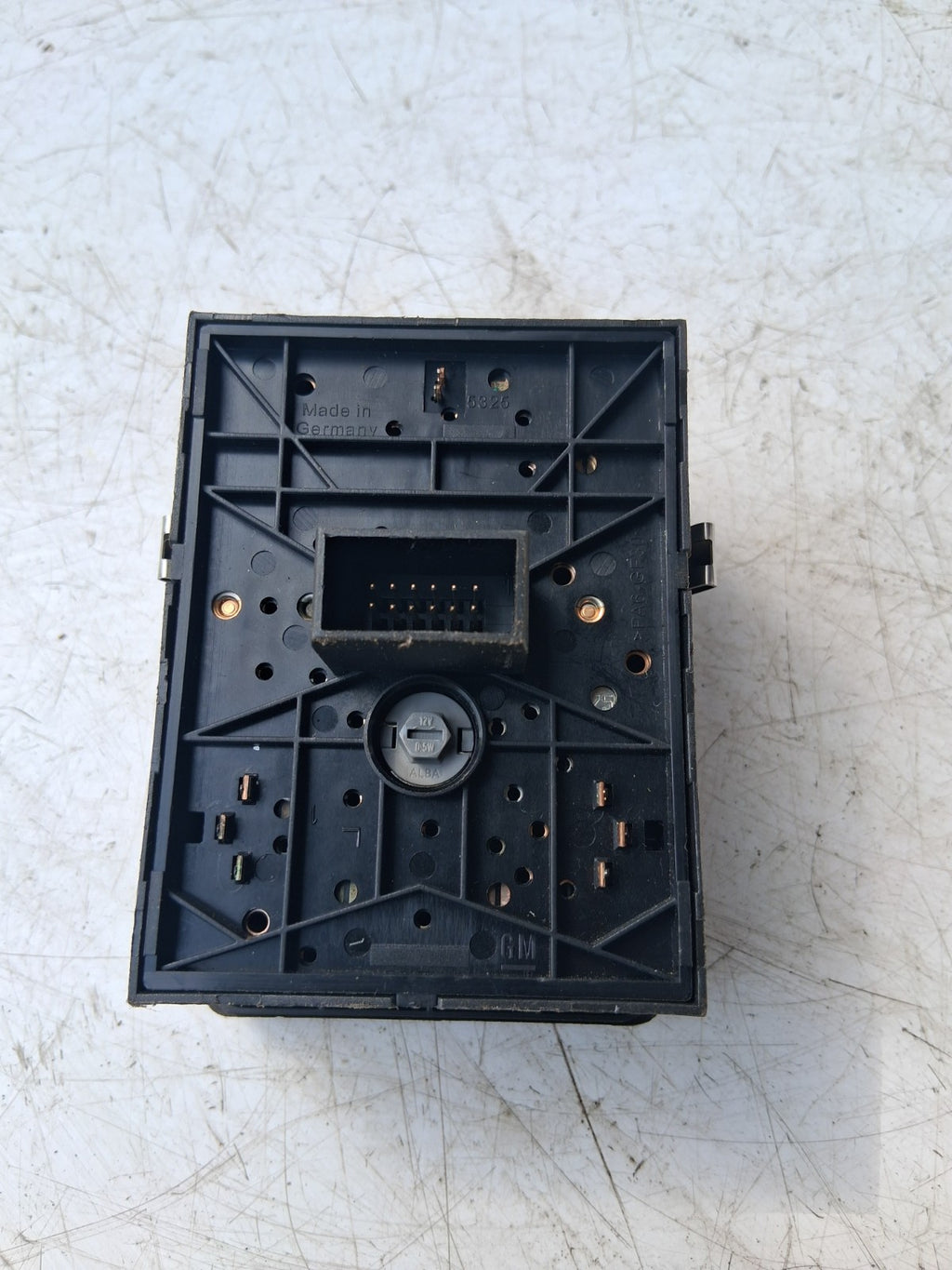 2006 VAUXHALL CORSA ADJUSTMENT SWITCH LIGHT ADJUSTER 0524119