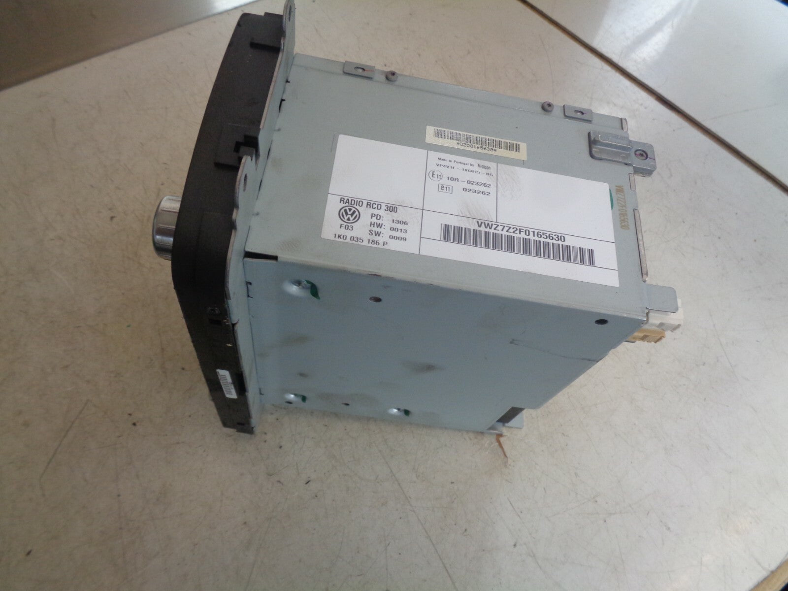 VW VOLKSWAGEN GOLF 2006 CD PLAYER RADIO STEREO HEAD UNIT 1K0035186P