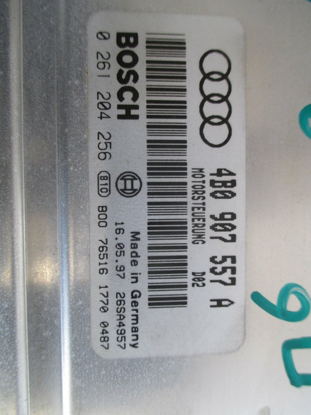 AUDI A6 2004 C5 ENGINE CONTROL UNIT 4B0907557A