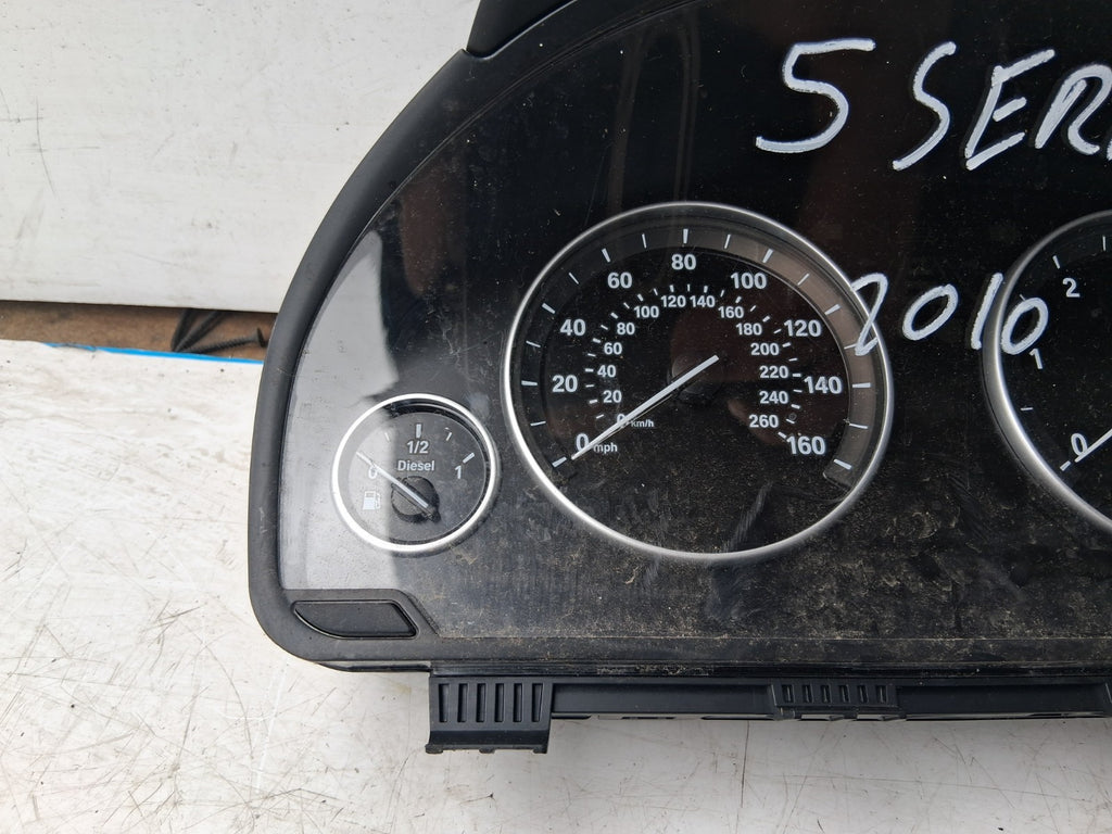 2010 BMW 5 SERIES F10 2.0 DIESEL MANUAL SPEEDO INSTRUMENT CLUSTER 9249347