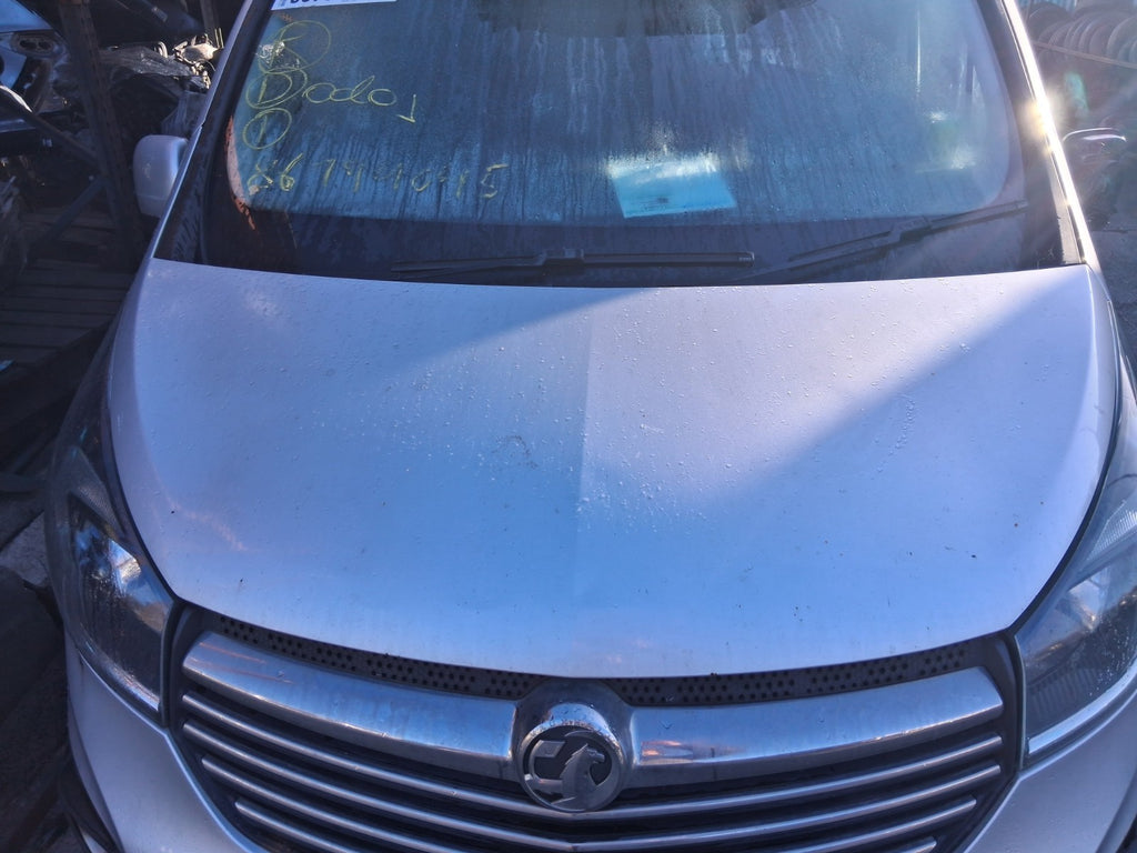 2017 VAUXHALL VIVARO MK2 FRONT BONNET HOOD PANEL PLATINUM SILVER L193