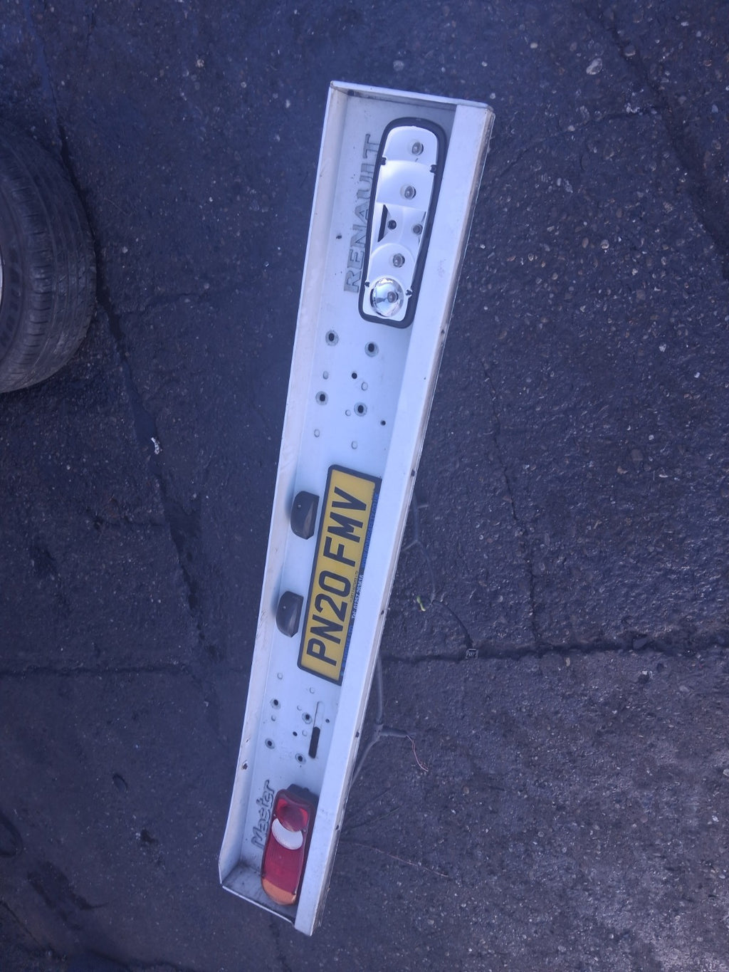 2020 RENAULT MASTER MK3 REAR BUMPER CRASH IMPACT REINFORCEMENT BAR