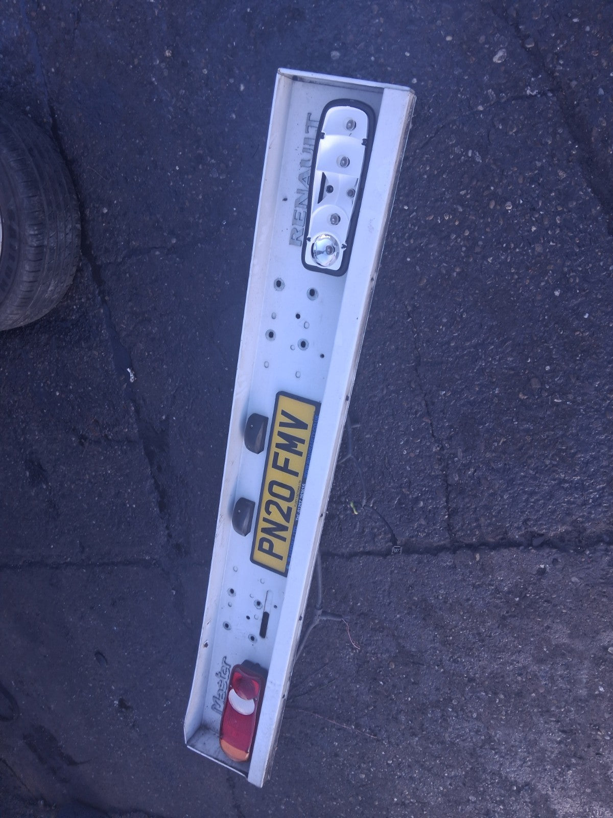 2020 RENAULT MASTER MK3 REAR BUMPER CRASH IMPACT REINFORCEMENT BAR