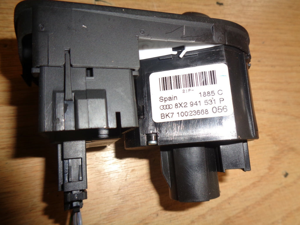 AUDI A1 2015 8X 1.0 TFSI HEADLIGHT SWITCH CONTROL 8X2941531P