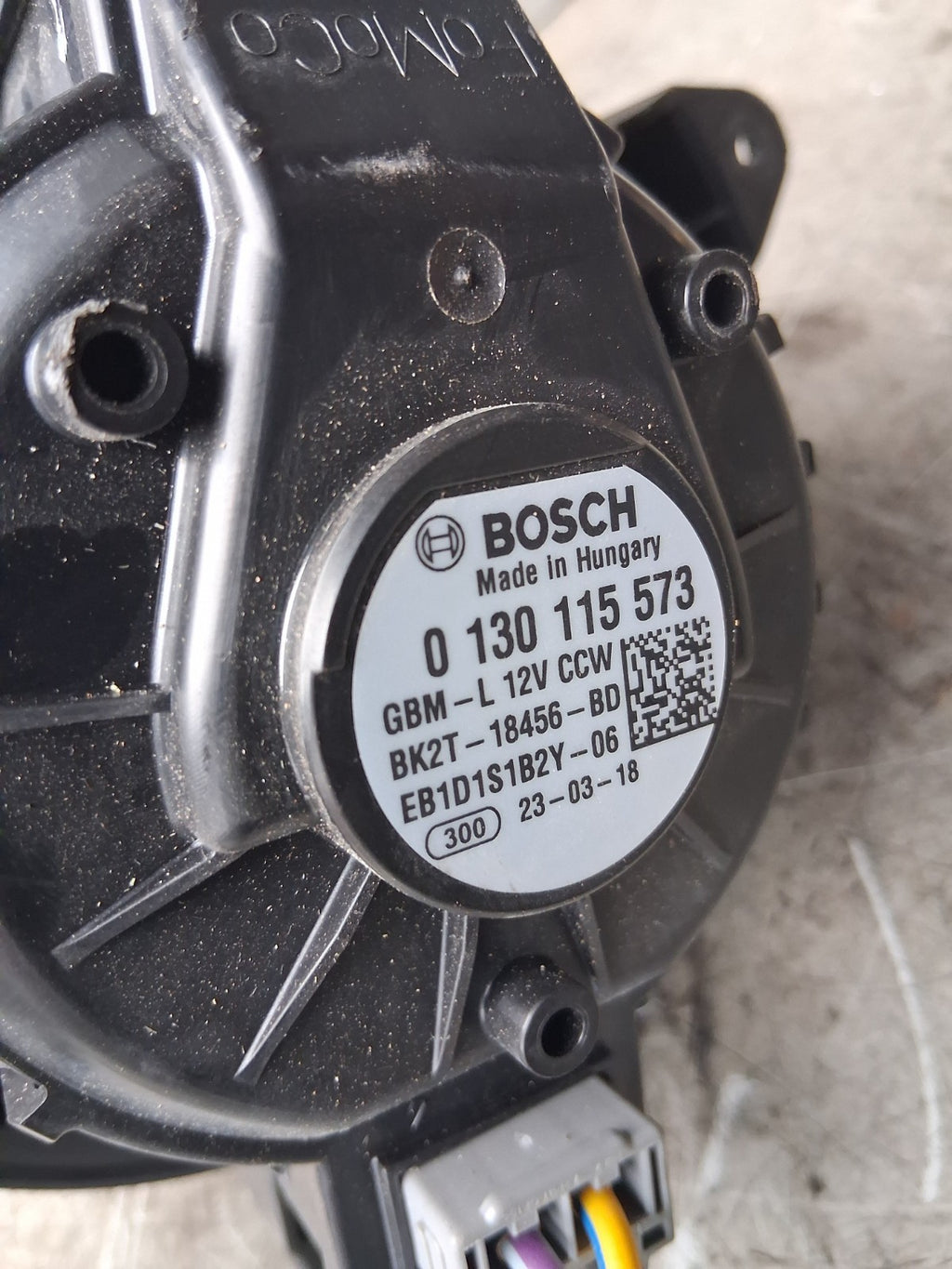 2023 FORD TRANSIT MK8 350 2.0 DIESEL AC AIR CON HEATER BLOWER MOTOR BK2T18456BD