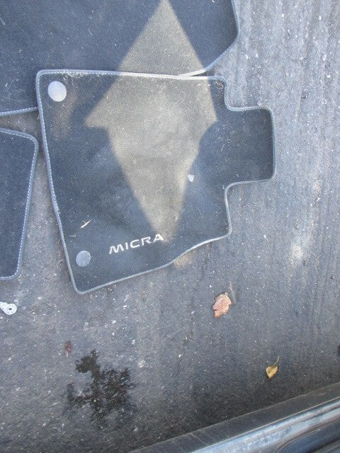 2018 NISSAN MICRA K14 FLOOR MAT CARPET SET