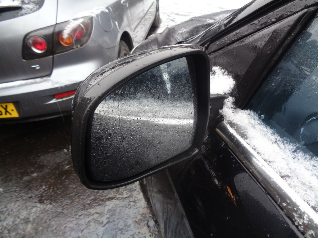 FORD MONDEO MK3 PREFACELIFT 2010 NS PASSENGER SIDE WING MIRROR BLACK PANTHER