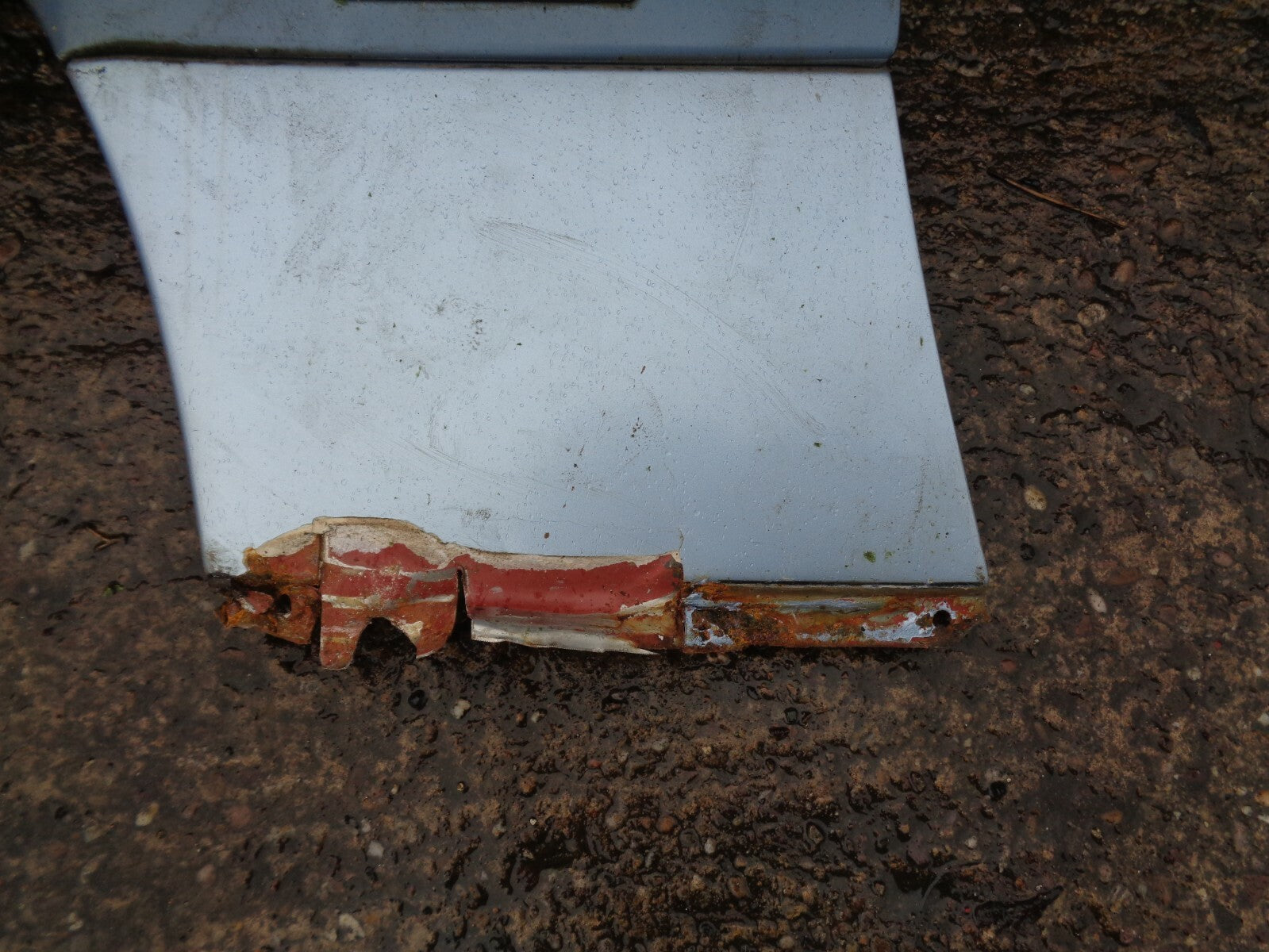 MERCEDES C CLASS W202 1994 C180 NS PASSENGER FRONT QUARTER WING BODY PANEL BLU