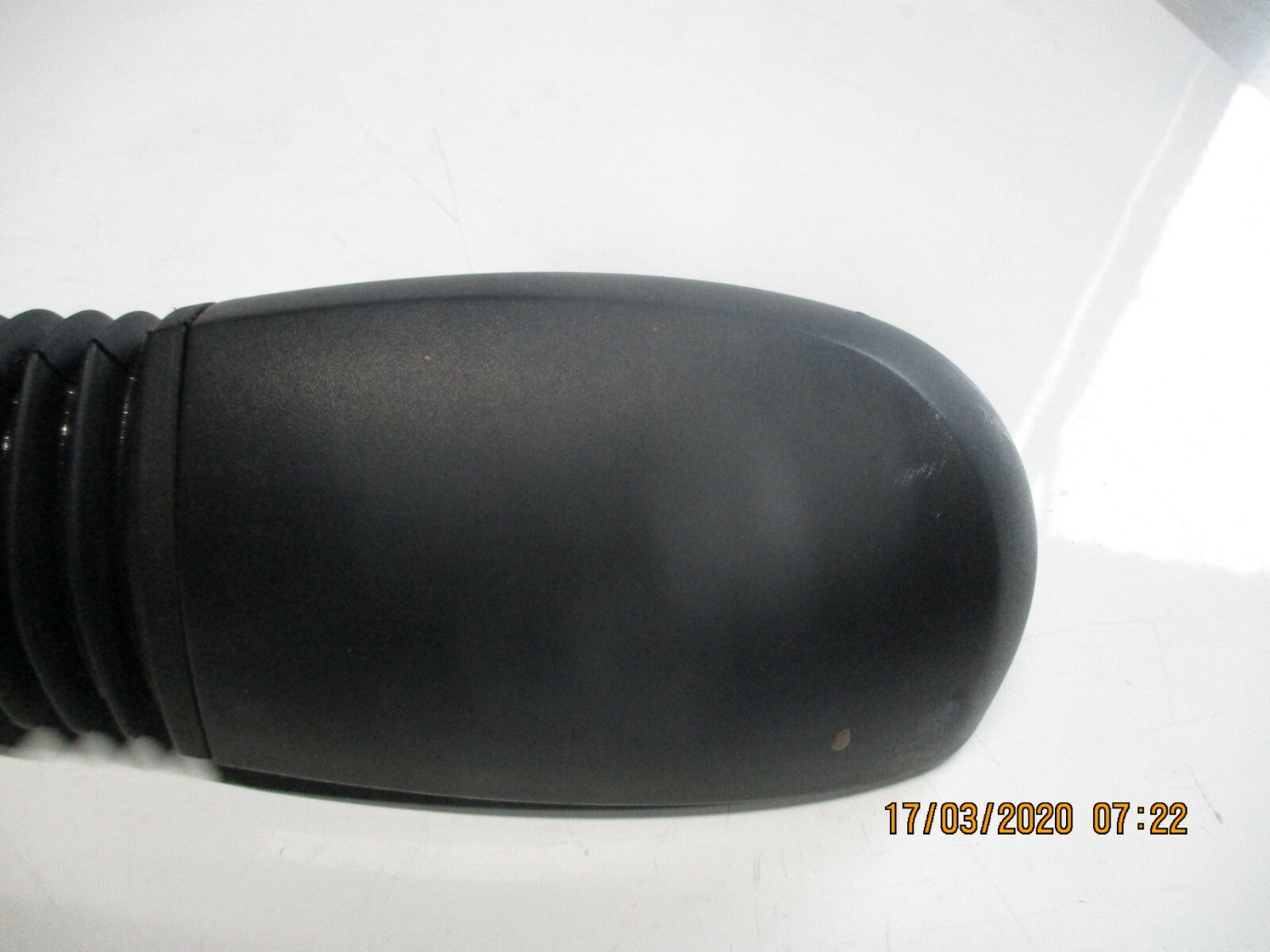 FIAT PUNTO MK2 2004 OS DRIVER SIDE MANUAL DOOR WING MIRROR BLACK 0157179