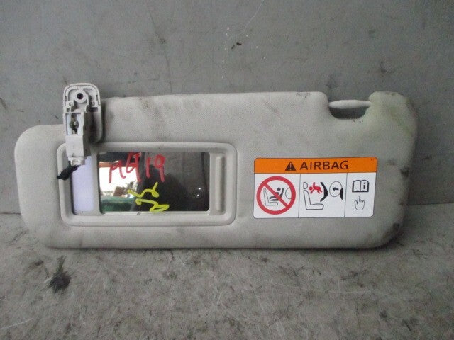 2019 MAZDA 6 MK3 NSF PASSENGER SIDE LEFT FRONT INTERIOR SUN VISOR SHADE