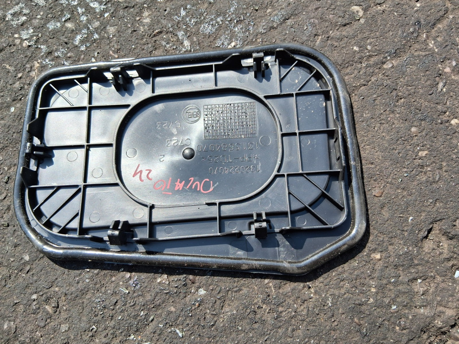 2024 FIAT DUCATO MK3 FACELIFT WING MIRROR PILLAR INNER TRIM COVER 1315684070