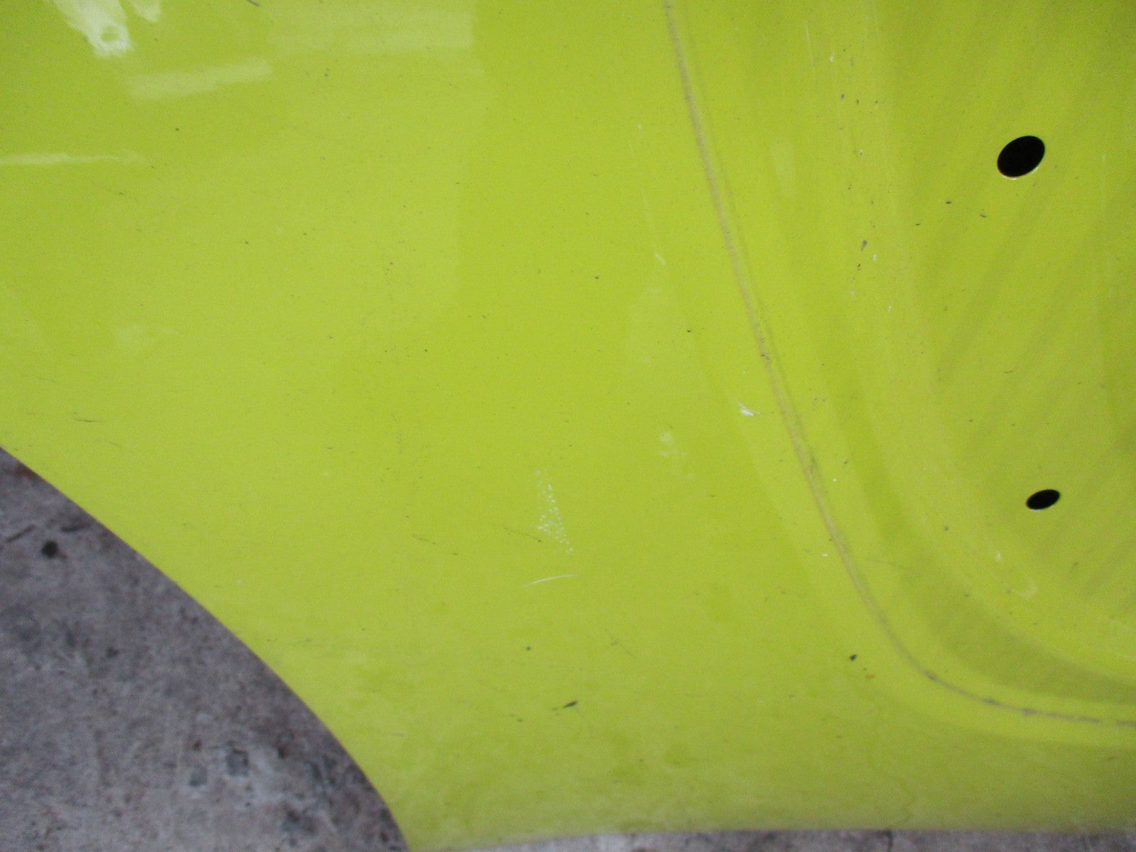 CITROEN C4 CACTUS 2014-2018 OSR DRIVER SIDE REAR DOOR ENH HELLO YELLOW