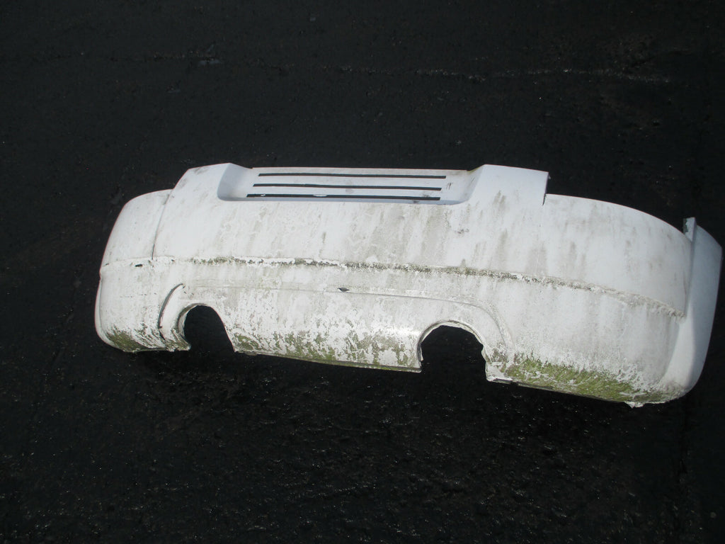 AUDI TT MK1 REAR BUMPER WITH TWIN EXHAUST DIFFUSER WHITE