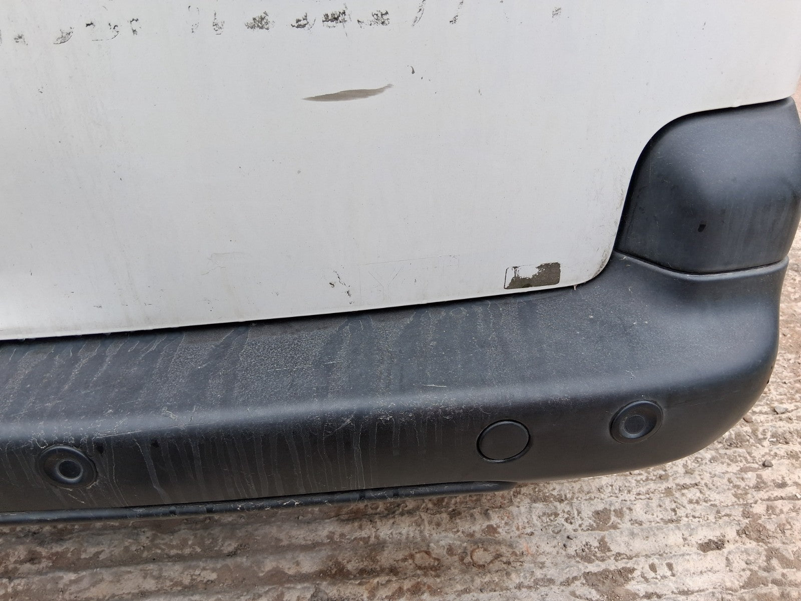 2017 CITROEN BERLINGO MK2 COMLEPTE REAR BUMPER WITH PDC SENSORS