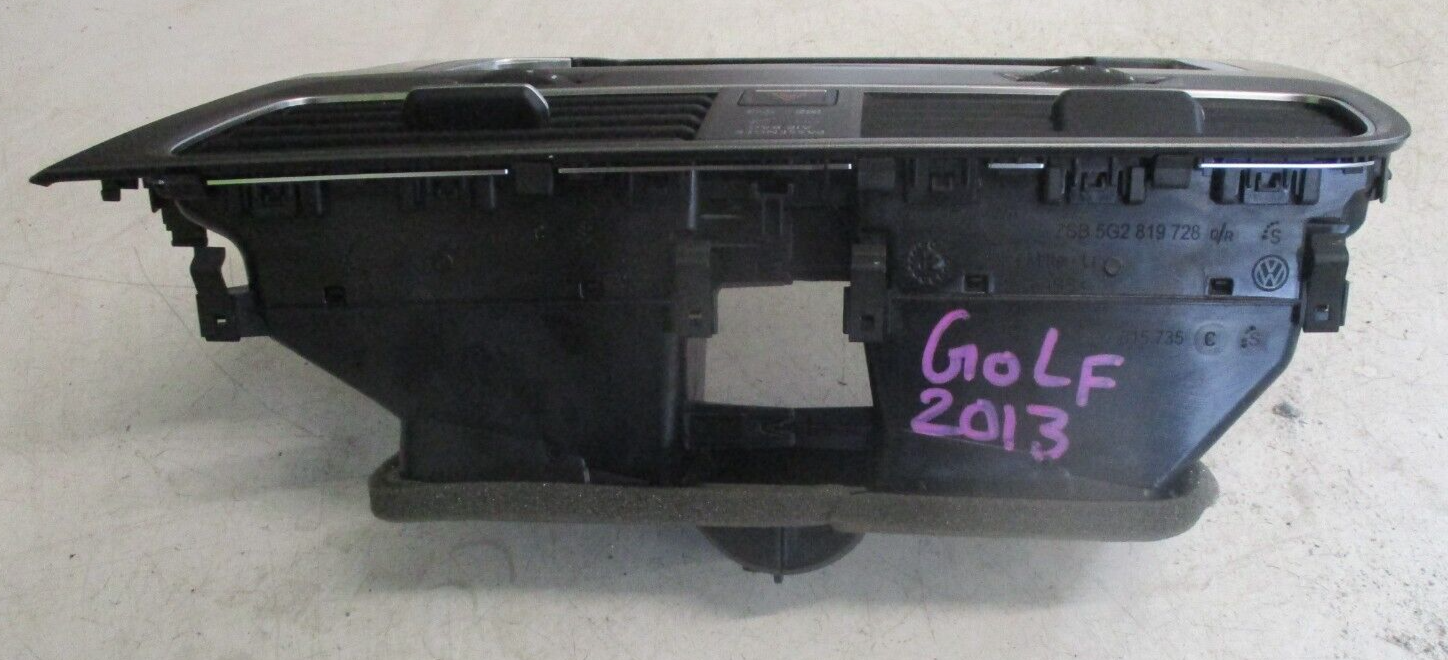 VW VOLKSWAGEN GOLF MK7 2013 SAT NAV DISPLAY SCREEN TRIM & VENTS ZSB5G2819728