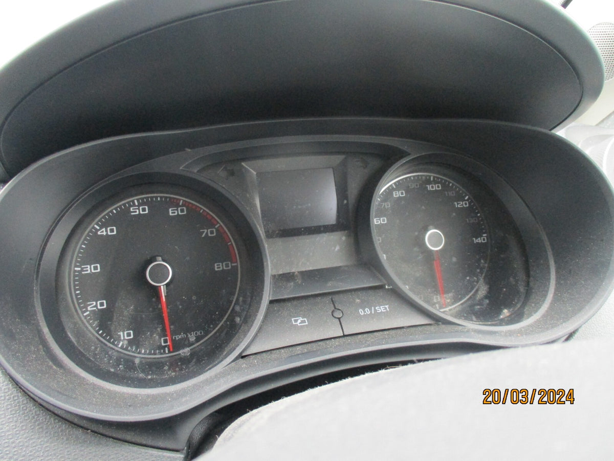 2014 SEAT IBIZA MK4 1.4 PETROL MANUAL SPEEDO SPEEDOMETER INSTRUMENT CLUSTER