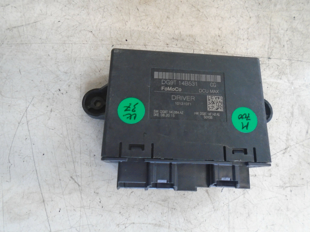 FORD MONDEO MK5 2015 OSF DRIVER SIDE FRONT DOOR CONTROL MODULE DG9T14B531CG