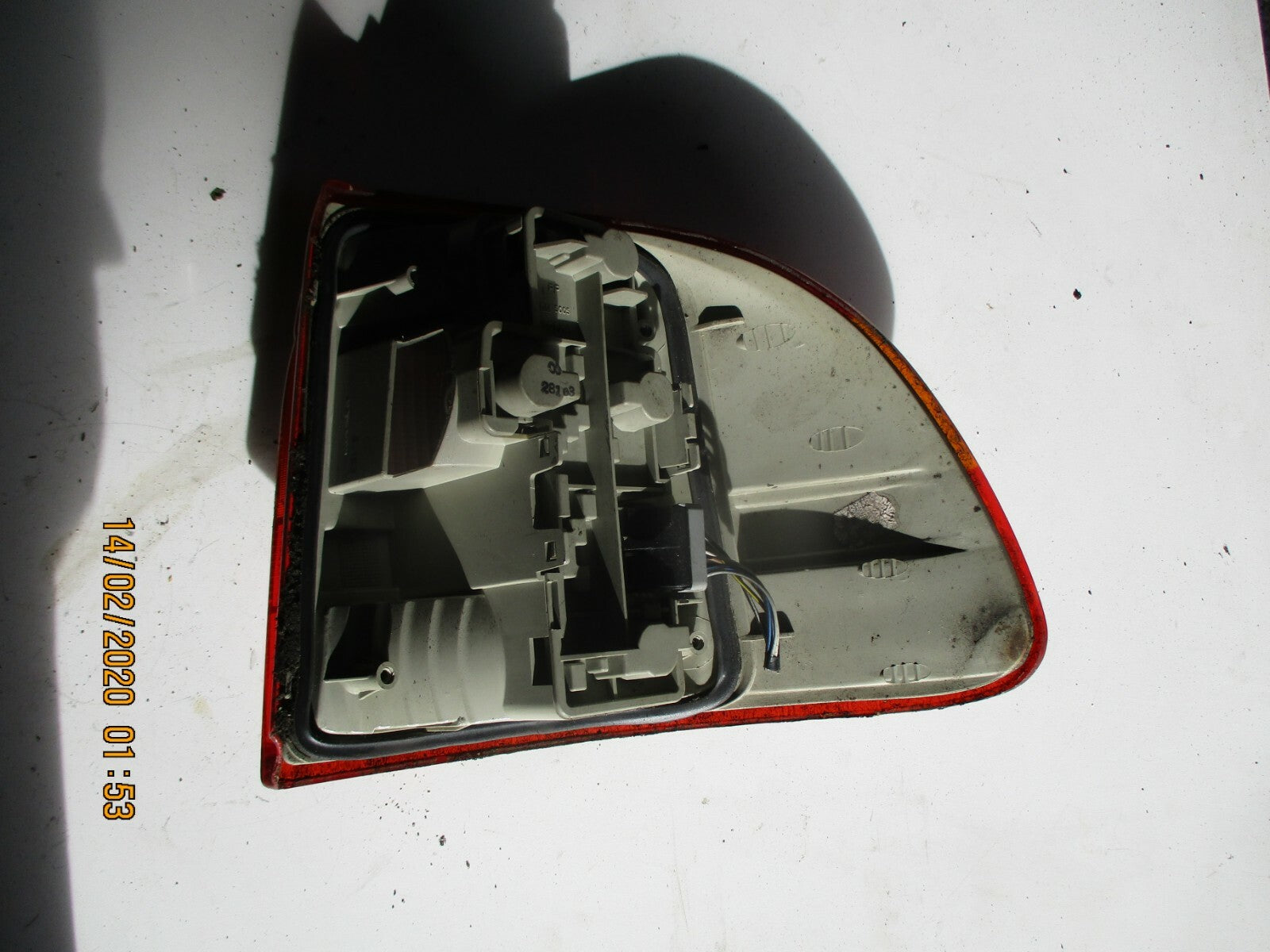 VAUXHALL ASTRA F SALOON 1996 NSR PASSENGER LEFT SIDE REAR TAIL LIGHT