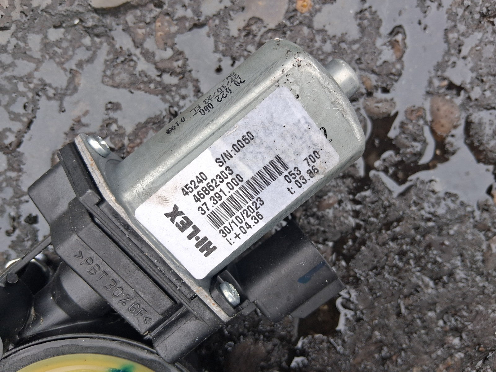 2024 FIAT DUCATO MK3 OSF DRIVER SIDE FRONT RIGHT WINDOW MOTOR REGULATOR 46862303