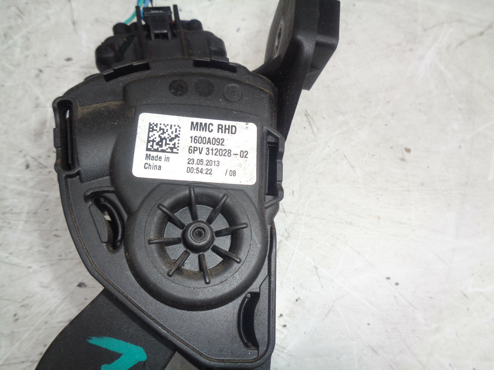 MITSUBISHI MIRAGE 2 MK6 2015 1.2 PETROL ACCELERATOR THROTTLE PEDAL 1600A092