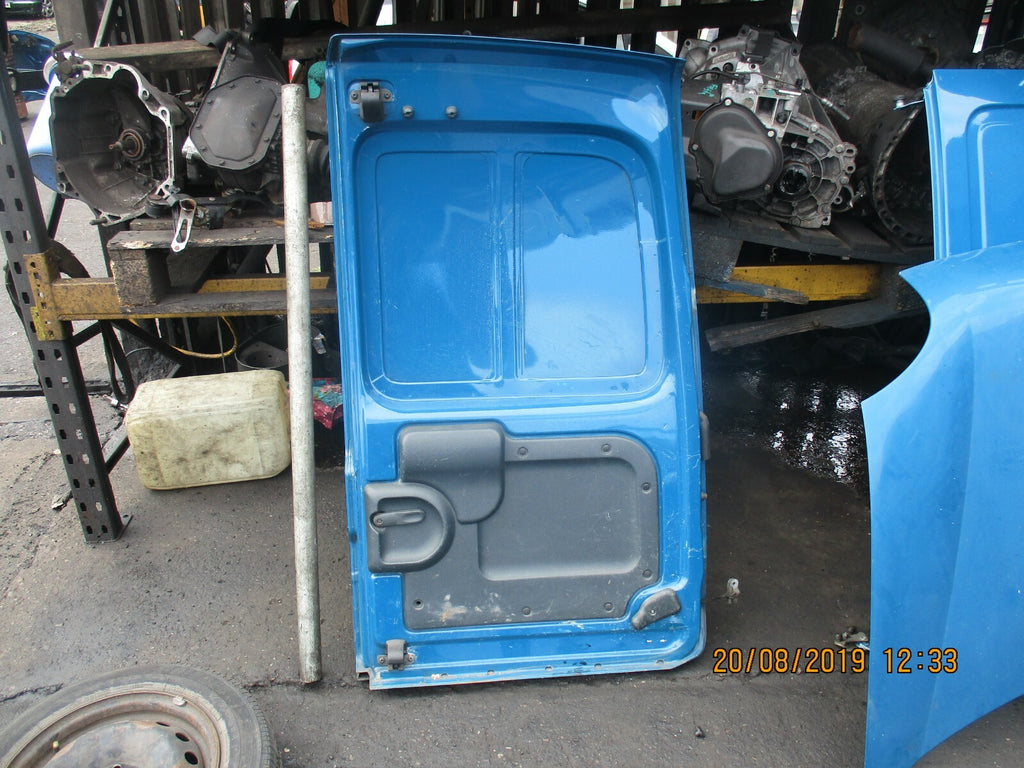 RENAULT KANGOO MK1 NSR PASSENGER SIDE REAR DOOR BLUE REAR LEFT