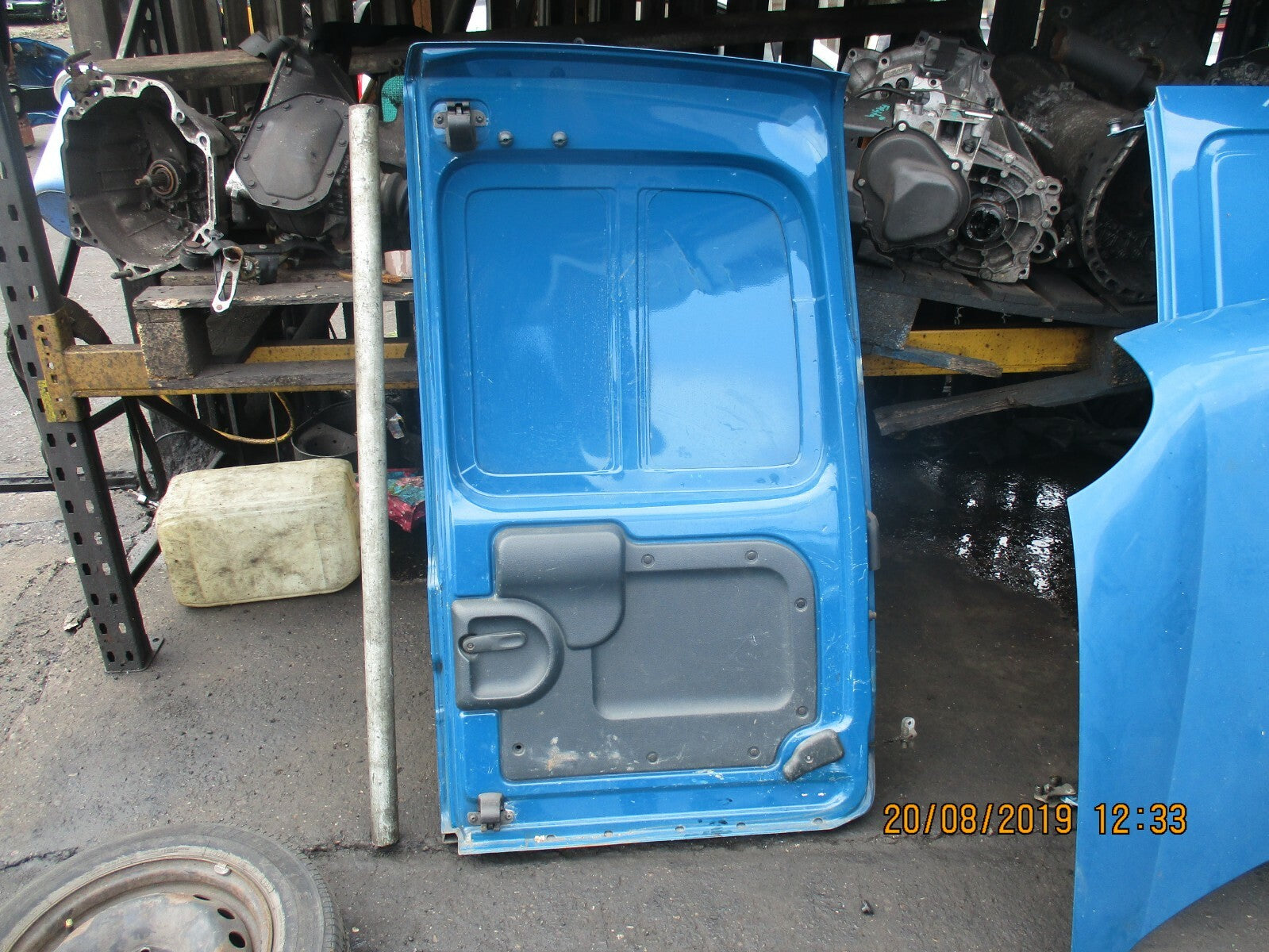 RENAULT KANGOO MK1 NSR PASSENGER SIDE REAR DOOR BLUE REAR LEFT