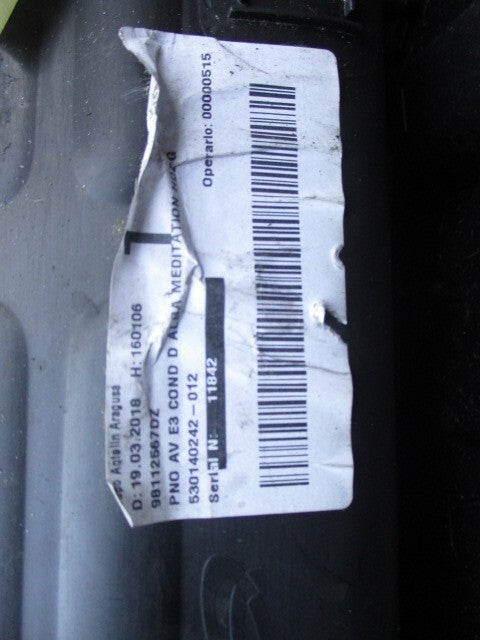 CITROEN C4 CACTUS 2018 NSF PASSENGER SIDE FRONT DOORCARD PANEL