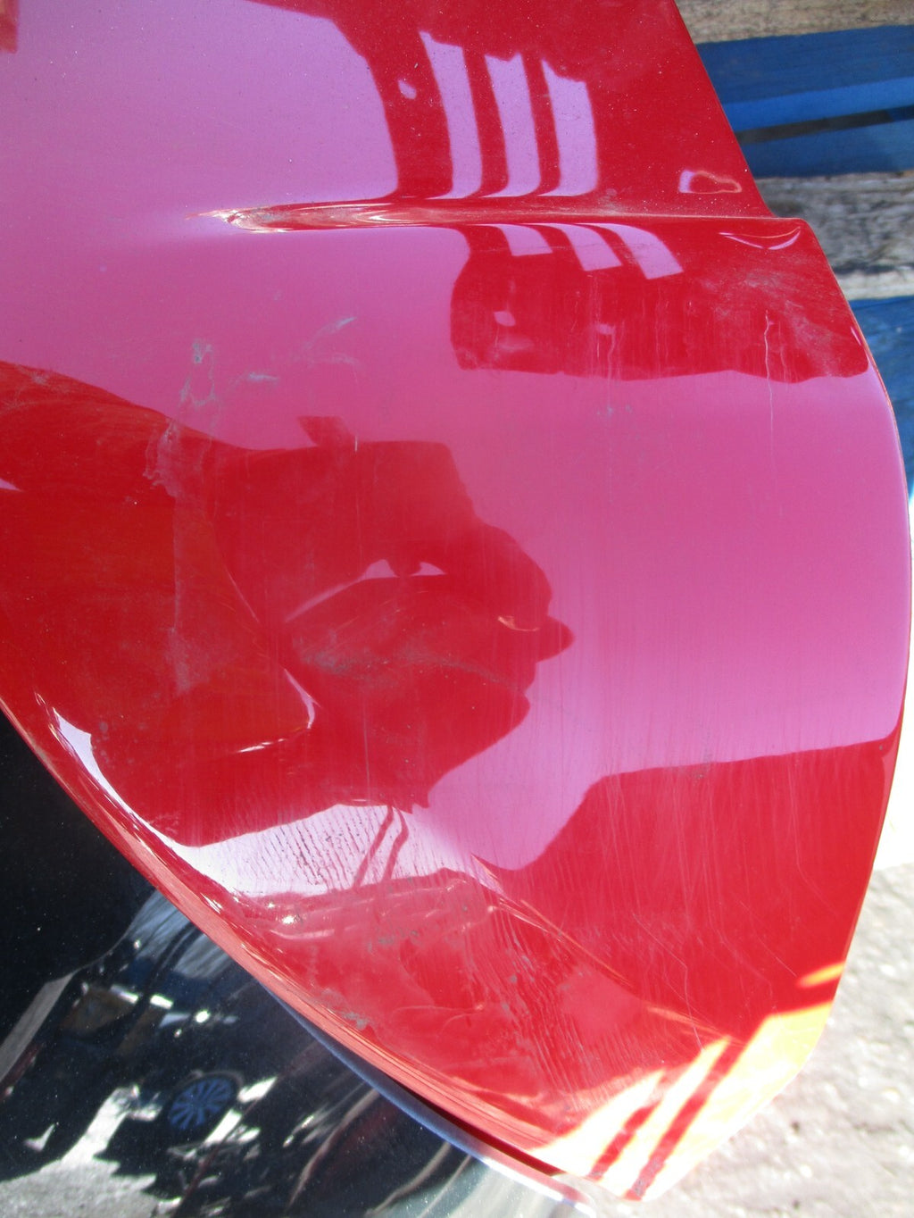 VAUXHALL ZAFIRA C MK3 2017 BARE REAR BOOT LID TAILGATE GLASS LAVA RED Z50S