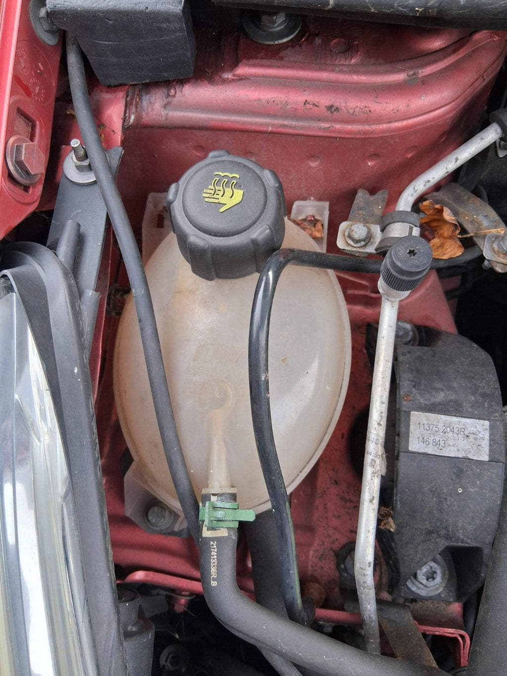 2013 RENAULT CLIO X98 MK4 0.9 PETROL COOLANT OVERFLOW EXPANSION TANK RESERVOIR