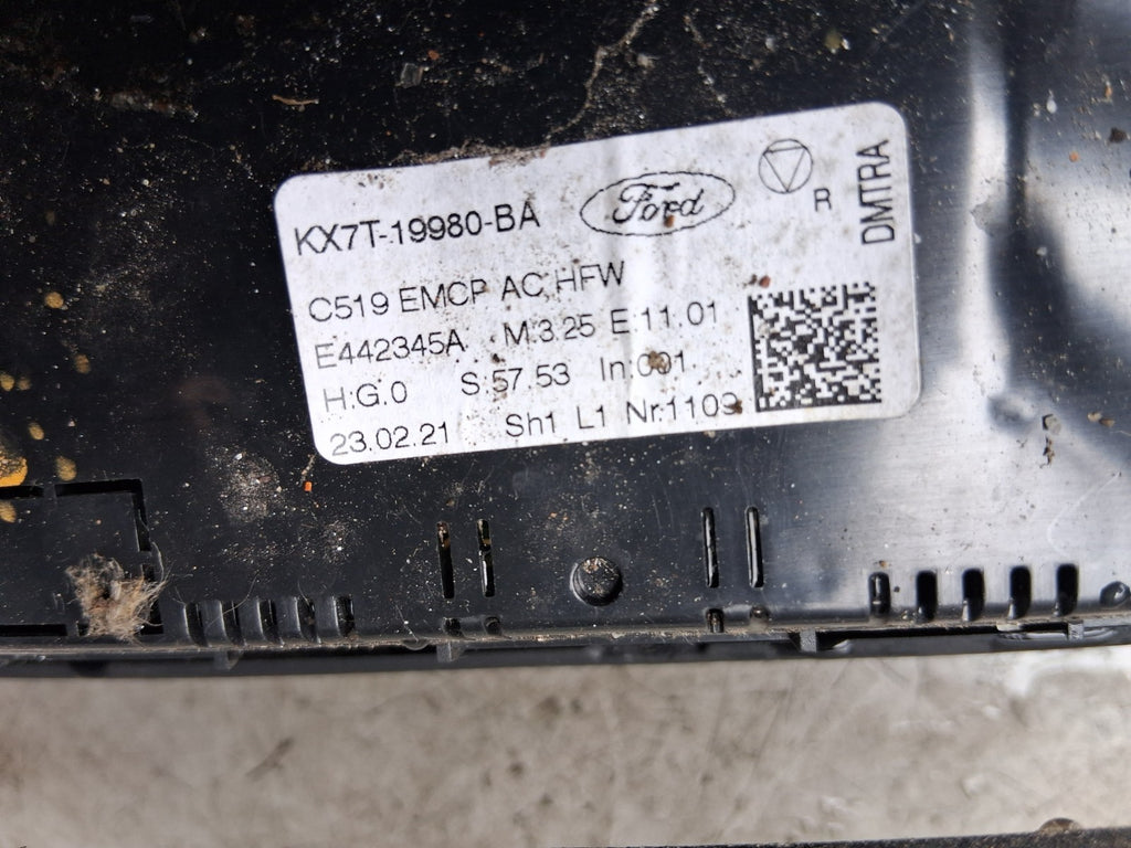 2021 FORD FOCUS MK4 AC HEATER CLIMATE CONTROL SWITCH PANEL KX7T19980BA