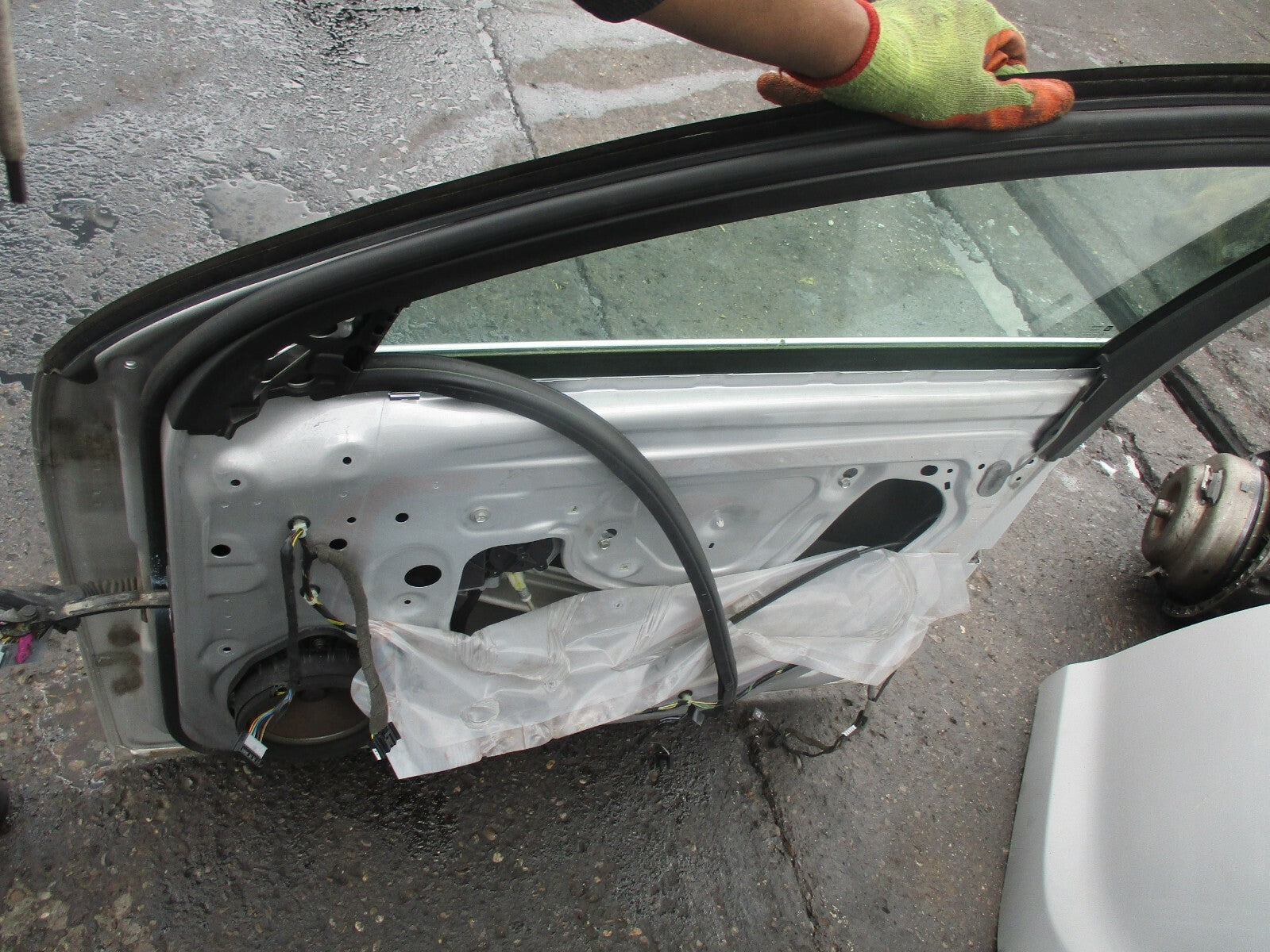 VAUXHALL INSIGNIA A (MK1) OSF DRIVER SIDE FRONT BARE DOOR SILVER Z176