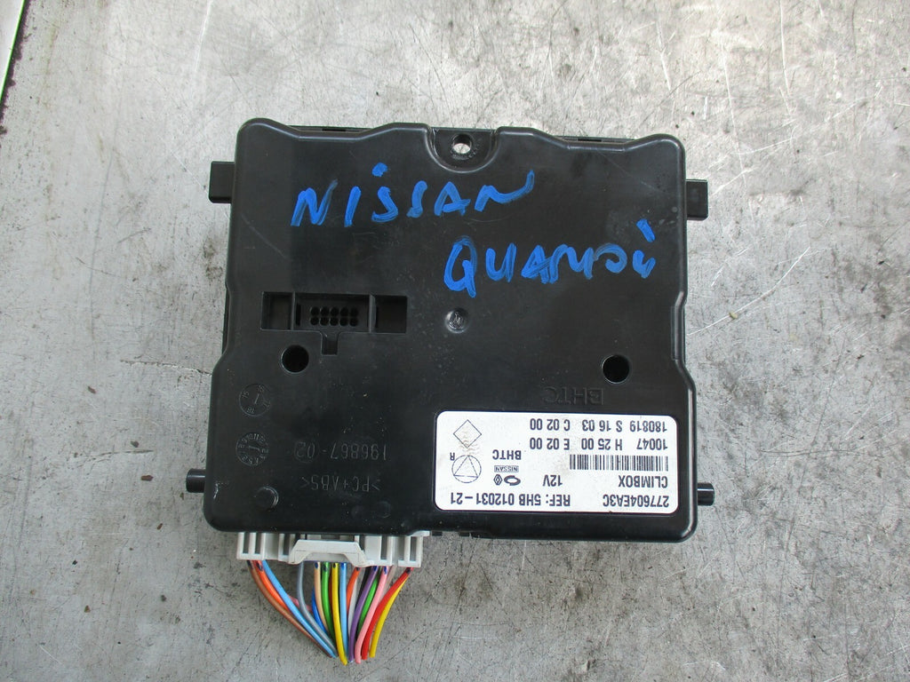 NISSAN QASHQAI J11 (MK2) CLIMATE CONTROL MODULE ECU CLIMBOX 277604EA3C