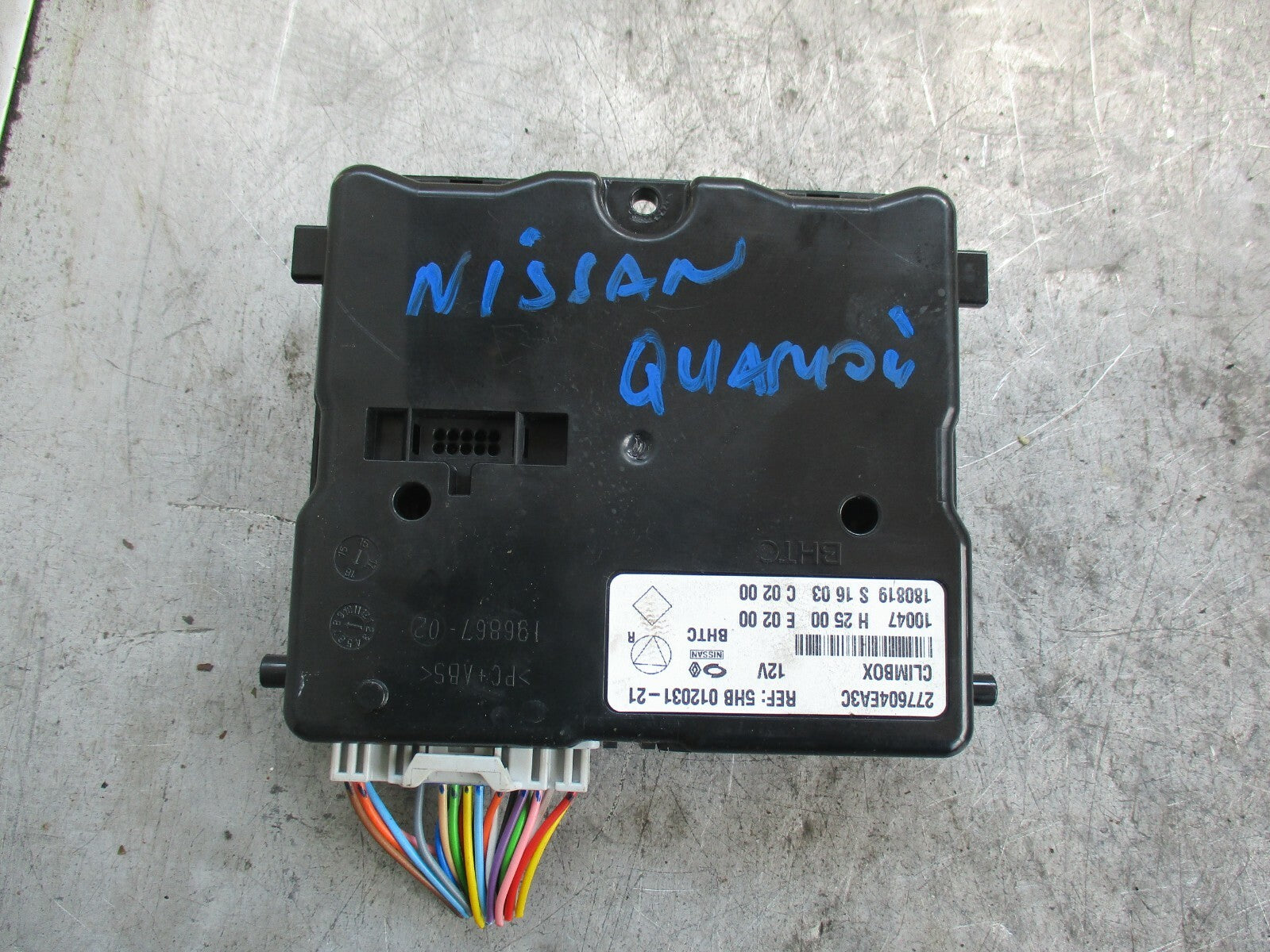 NISSAN QASHQAI J11 (MK2) CLIMATE CONTROL MODULE ECU CLIMBOX 277604EA3C