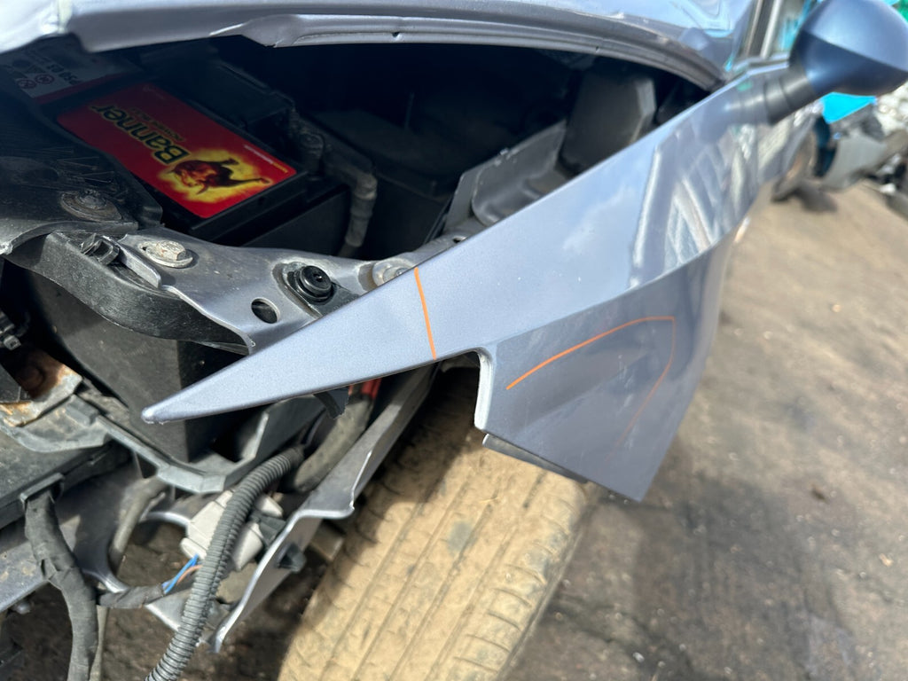 2016 SEAT IBIZA MK4 6J NS PASSENGER SIDE WING PANEL LY7H AKOYA SILVER DENTS