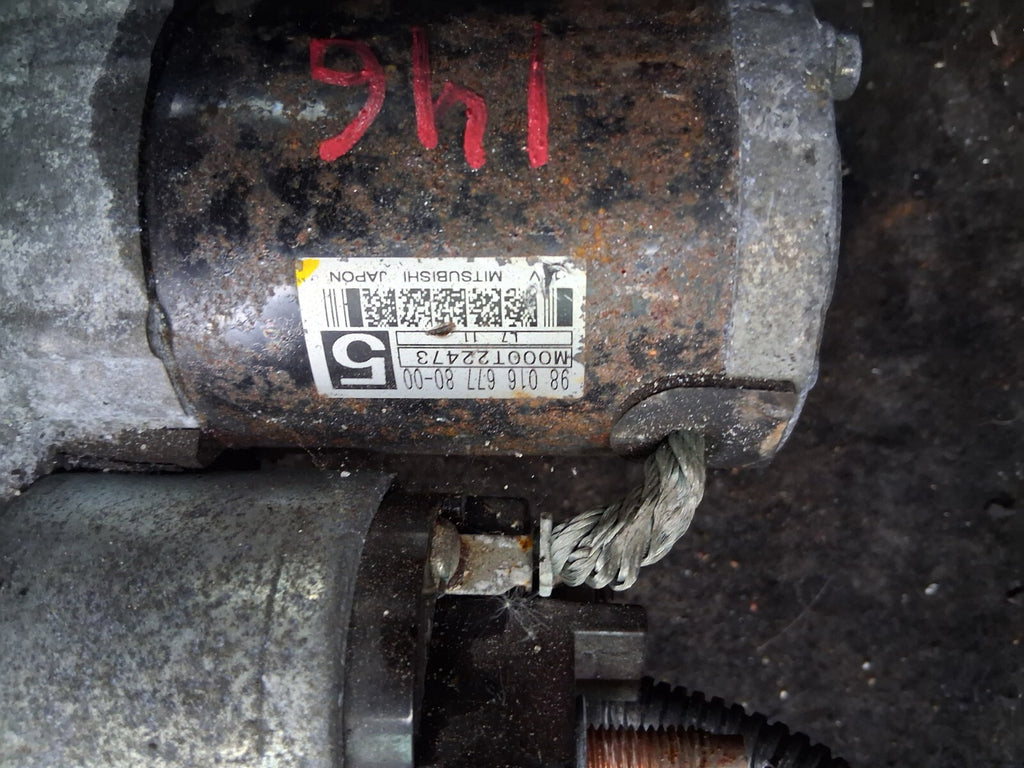 2018 VAUXHALL GRANDLAND X SE 1.2 PETROL STARTER MOTOR 9801667780