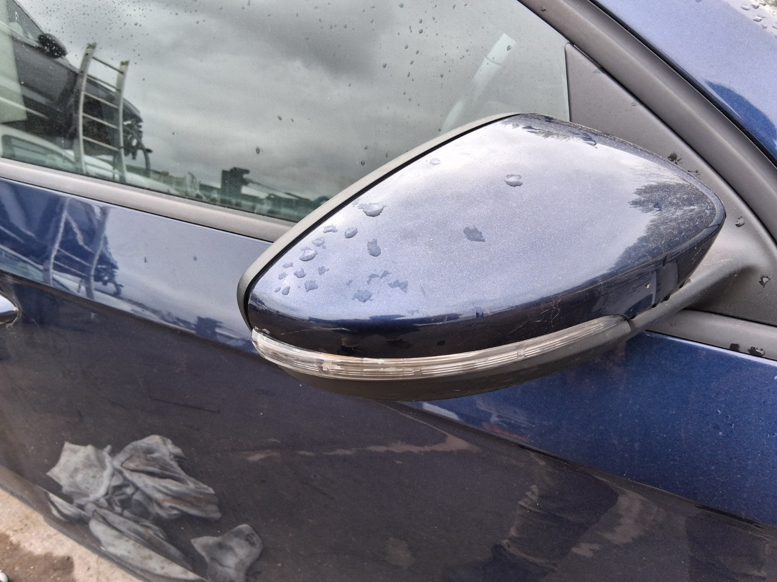 2014 VW VOLKSWAGEN PASSAT B7 SALOON OSF DRIVER SIDE RIGHT ELECTRIC WING MIRROR