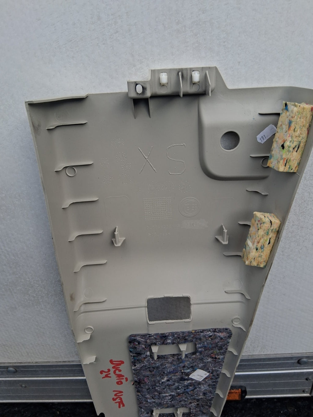 2024 FIAT DUCATO MK3 NSF PASSENGER SIDE FRONT A PILLAR TRIM PANEL 1305996070
