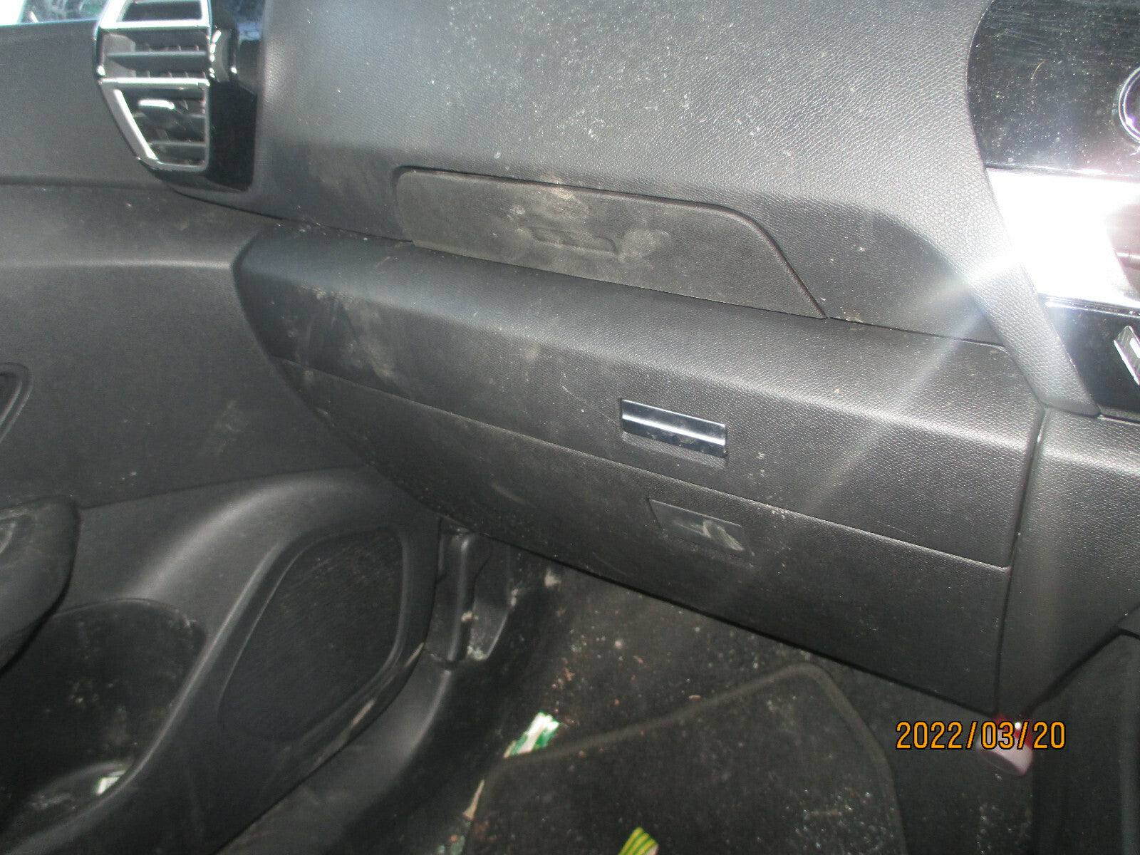 CITROEN C4 MK3 2021 UPPER STORAGE COMPARTMENT GLOVEBOX