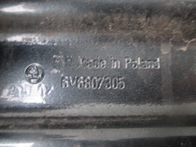 SKODA FABIA TYPE NJ 2020 REAR BUMPER CRASH BAR REINFORCEMENT 6V6807305