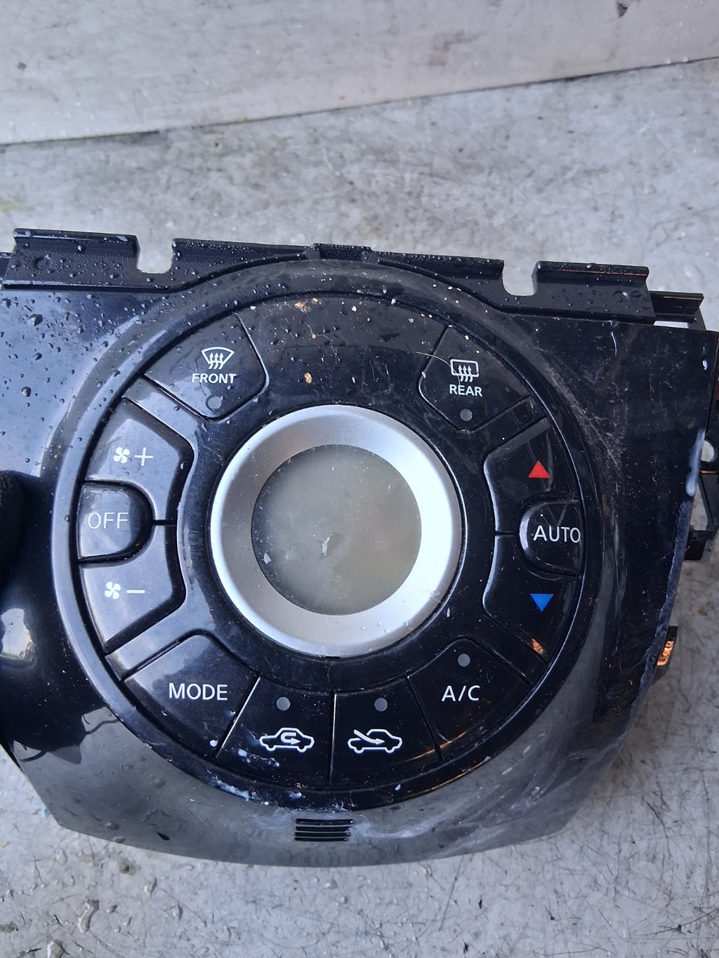 2016 NISSAN NOTE AC HEATER CLIMATE CONTROL PANEL SWITCH 275003VU3A
